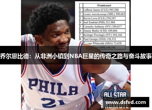 乔尔恩比德：从非洲小镇到NBA巨星的传奇之路与奋斗故事